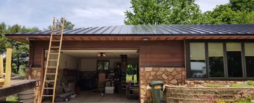 MiaSolé FLEX Modules Blend Into Standing-Seam Metal Roofs